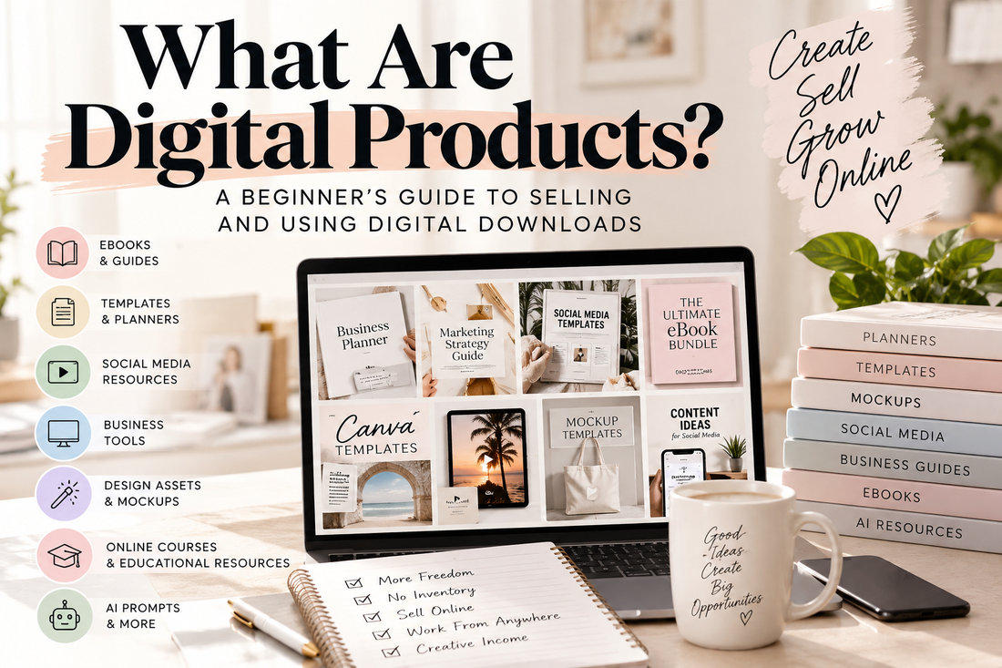 What Are Digital Products? A Beginner’s Guide to Selling and Using Digital Downloads