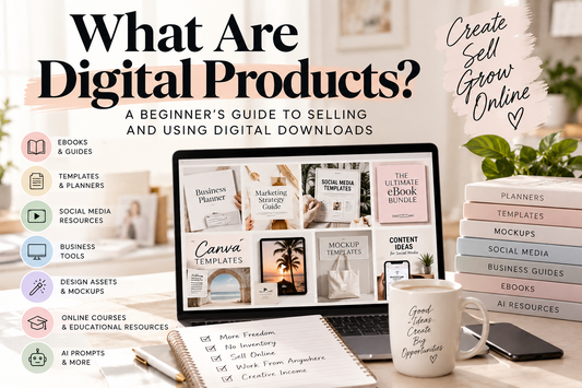 What Are Digital Products? A Beginner’s Guide to Selling and Using Digital Downloads