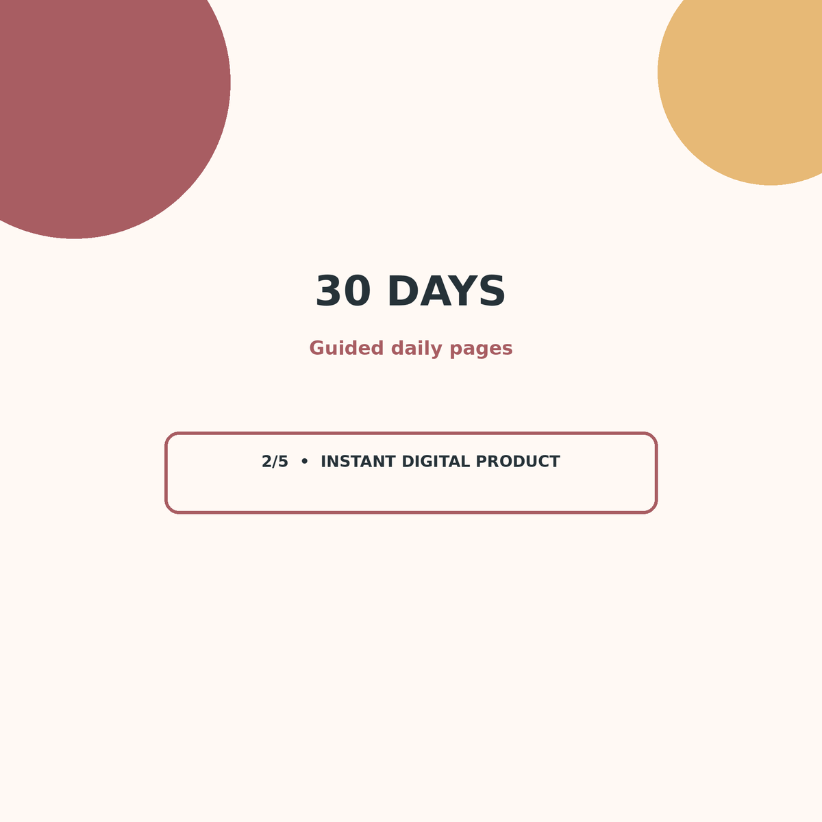 Digital Product Launch Planner 30-Day Printable Kit