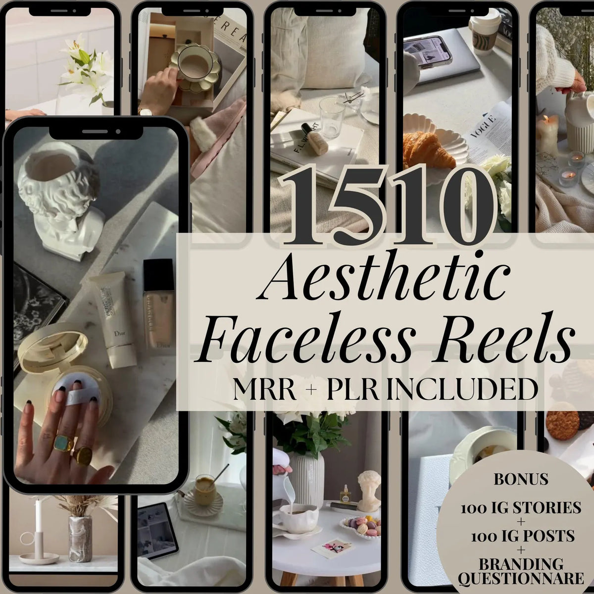 1510 Faceless Reels Bundle