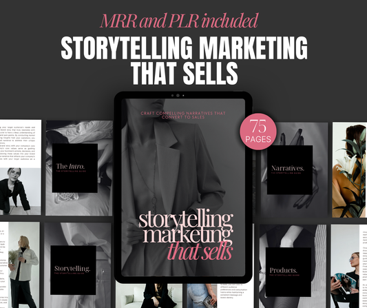 Storytelling Marketing That Sells eBook for Marketers