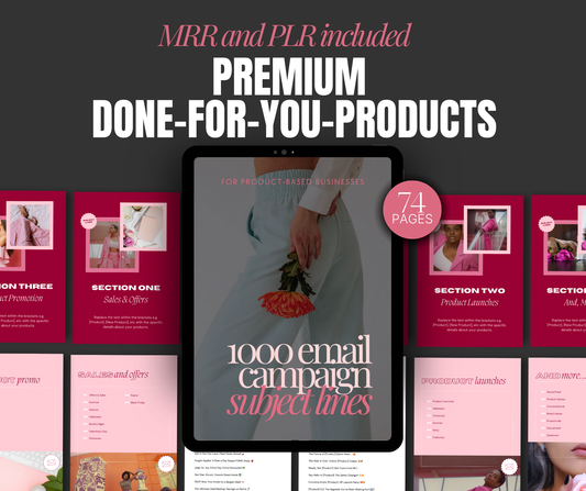 Email Marketing Strategy 1000 Campaign Subject Lines