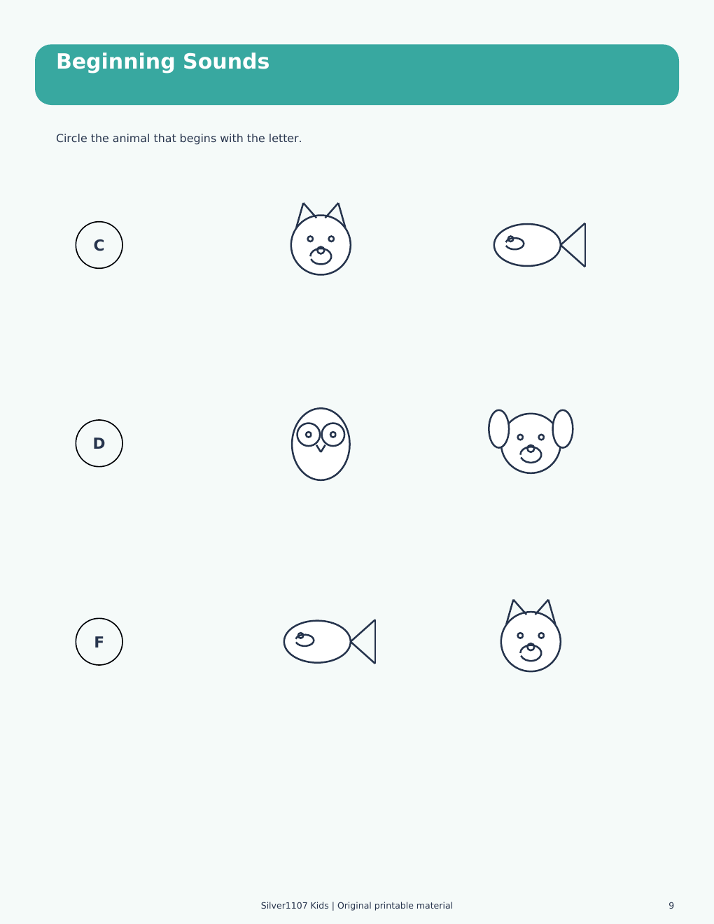 Little Learners Activity Book 30 Printable Worksheets